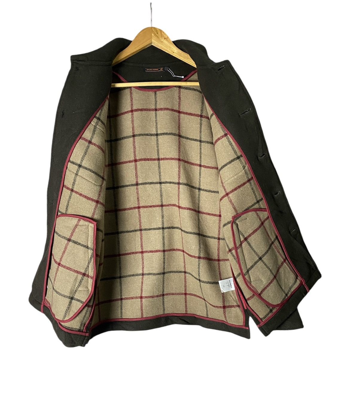 291295=Homme 291295 Homme Wool Button Up Jacket Size US M / EU 48-50 / 2 - 4 Thumbnail