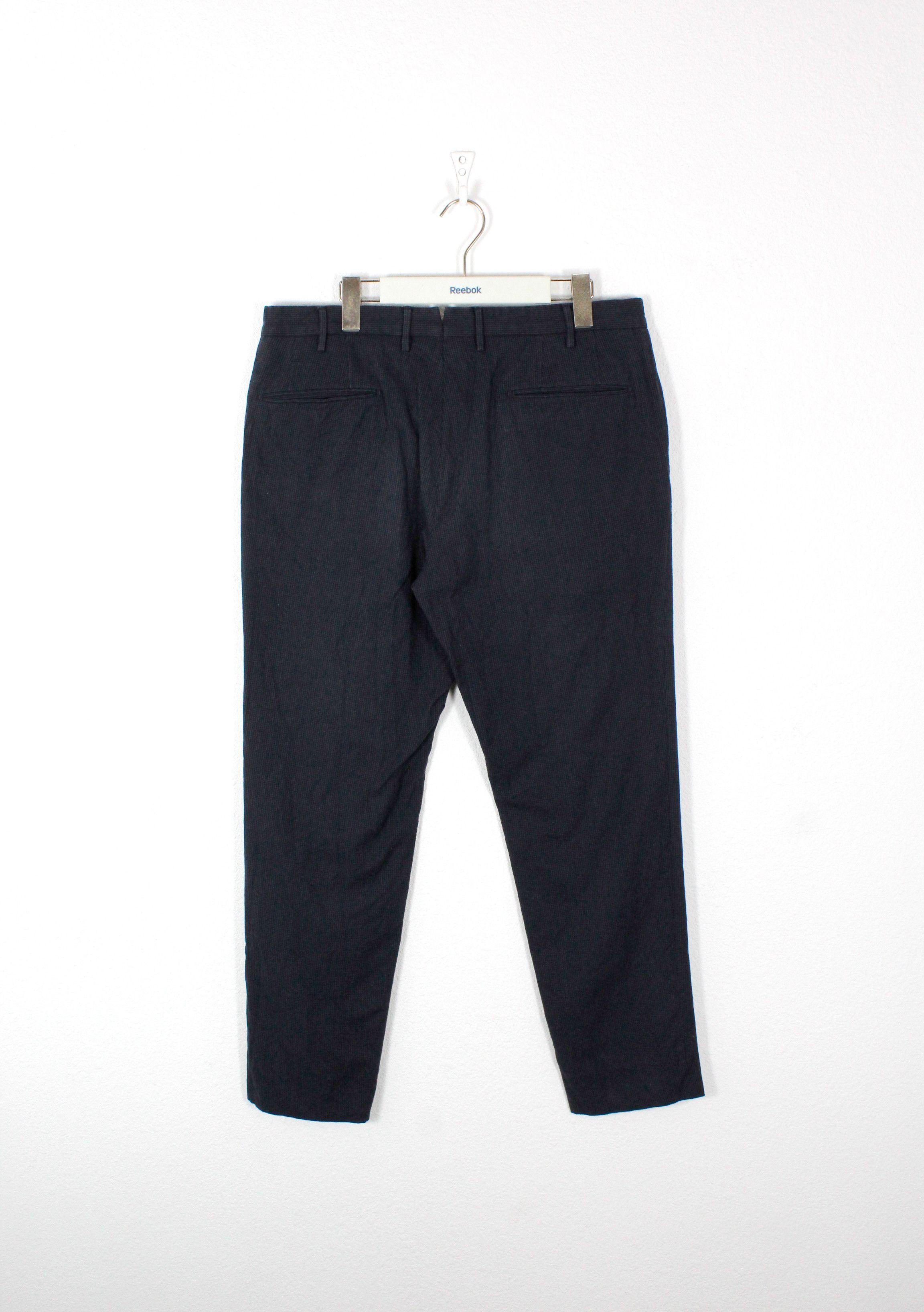 Incotex × Japanese Brand × Slowear Incotex Navy Blue Chino Pants Trousers Size US 34 / EU 50 - 3 Thumbnail