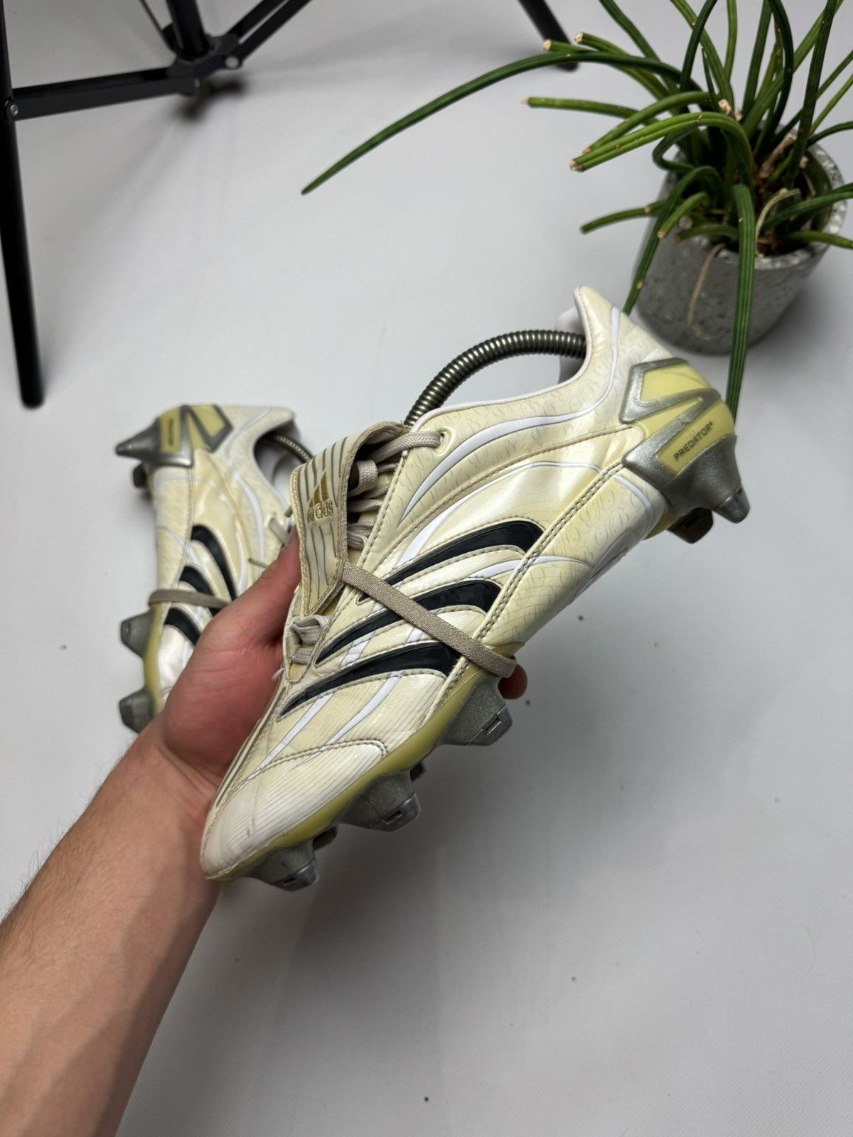Adidas × Vintage Rare vintage Adidas Predator Elite boots soccer Size US 9 / EU 42 - 4 Thumbnail