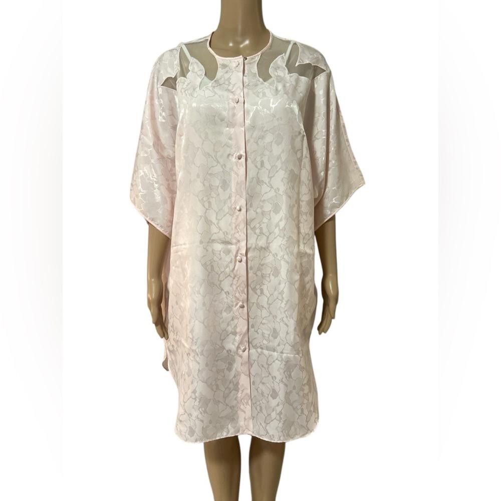 Designer La vi en rose Elegant Pink Floral Women's Nightgown Size ONE SIZE - 1 Thumbnail
