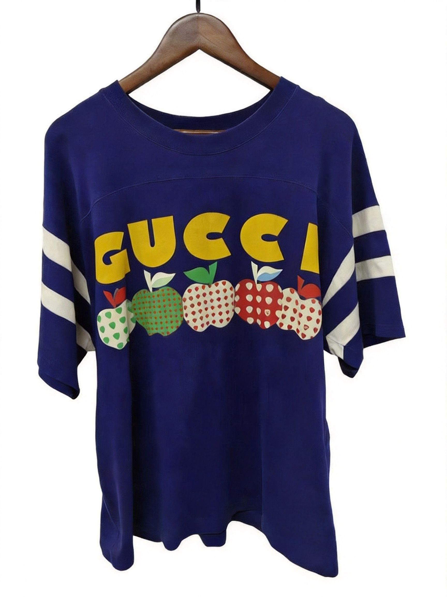 APPLE ページ　GUCCI GGロゴキラキラニットTシャツ Gucci Gucci GG Diamond Knit Short Sleeve T-Shirt Size M | Grailed