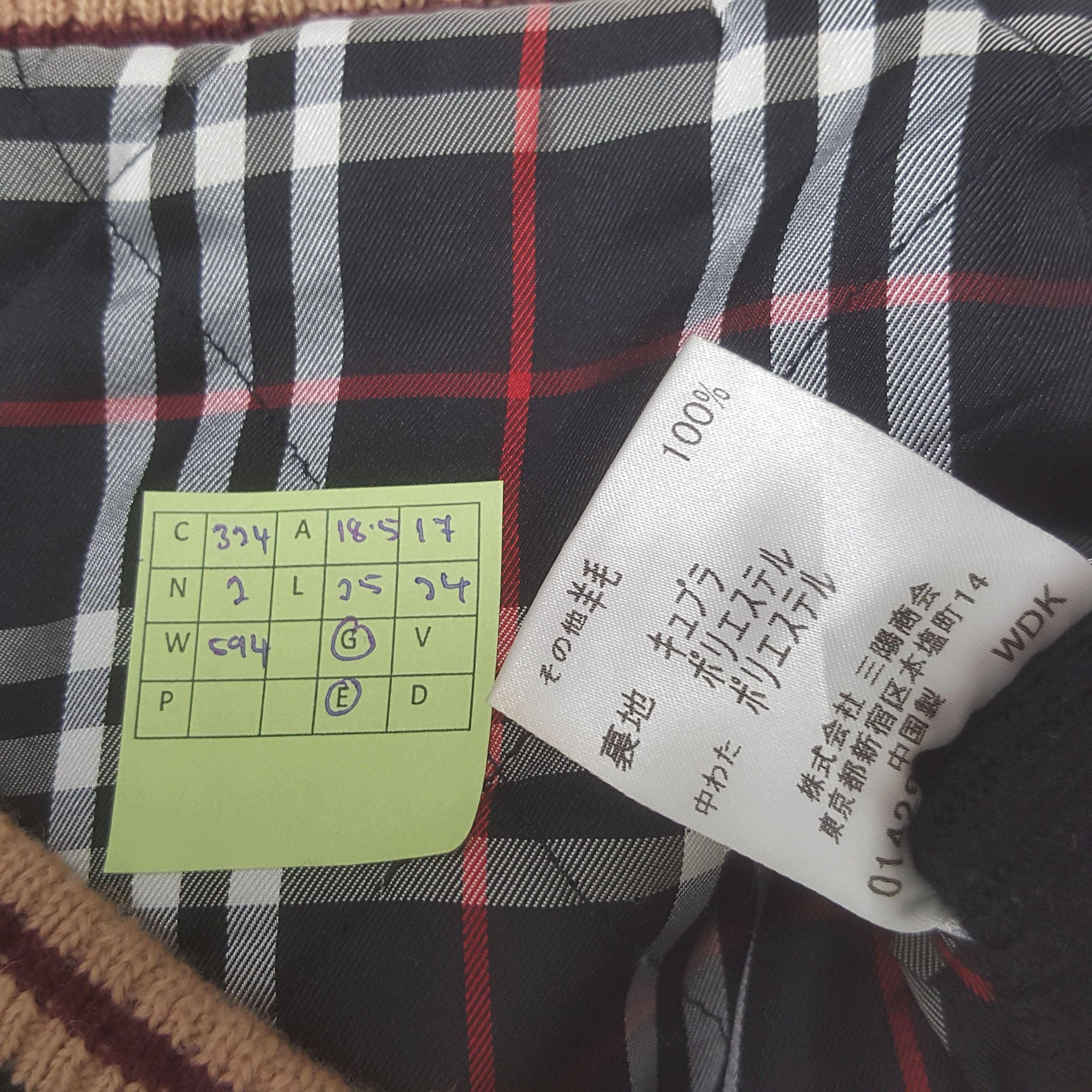 Burberry Vintage Burberry London Designer Sweater Jacket C324N2 Size US XS / EU 42 / 0 - 7 Thumbnail