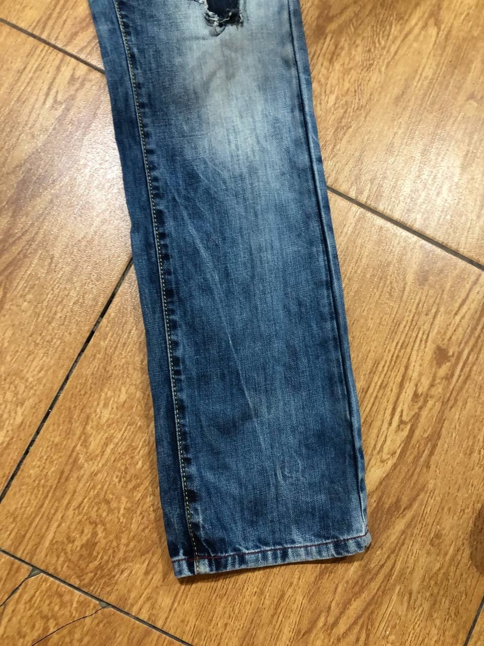 Dsquared2 Dsquared2 Blue Distressed Ripped vintage denim Jeans Size US 28 / EU 44 - 15 Thumbnail