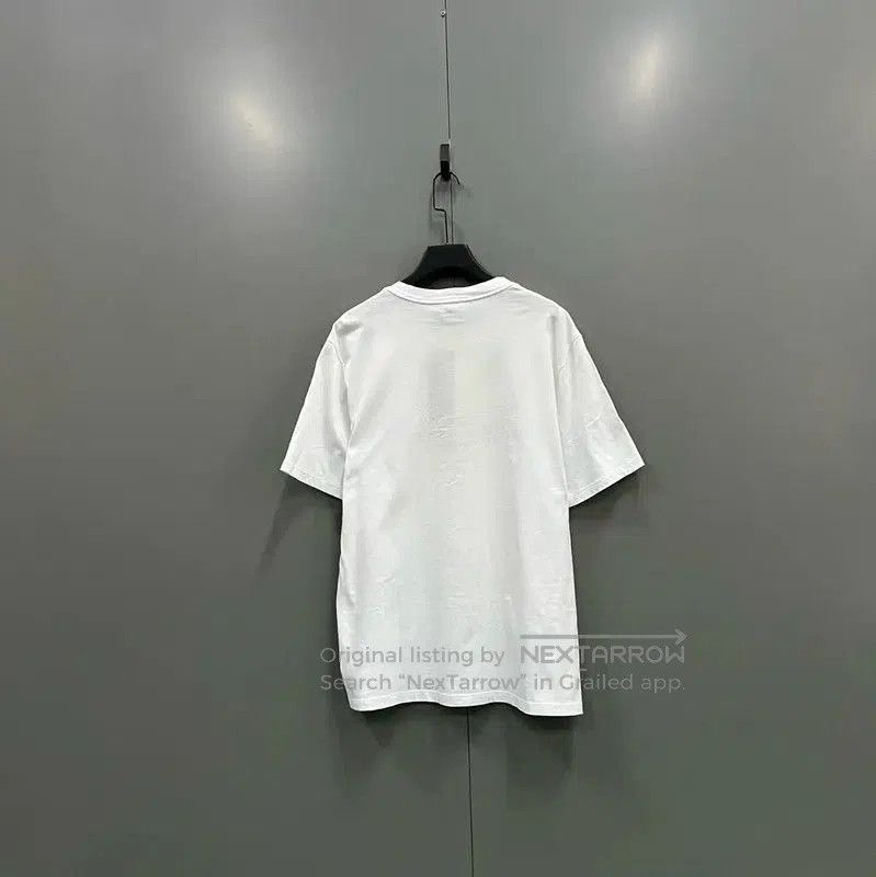 Burberry Burberry White Cotton Short Sleeve T-Shirt. Size US L / EU 52-54 / 3 - 2 Thumbnail