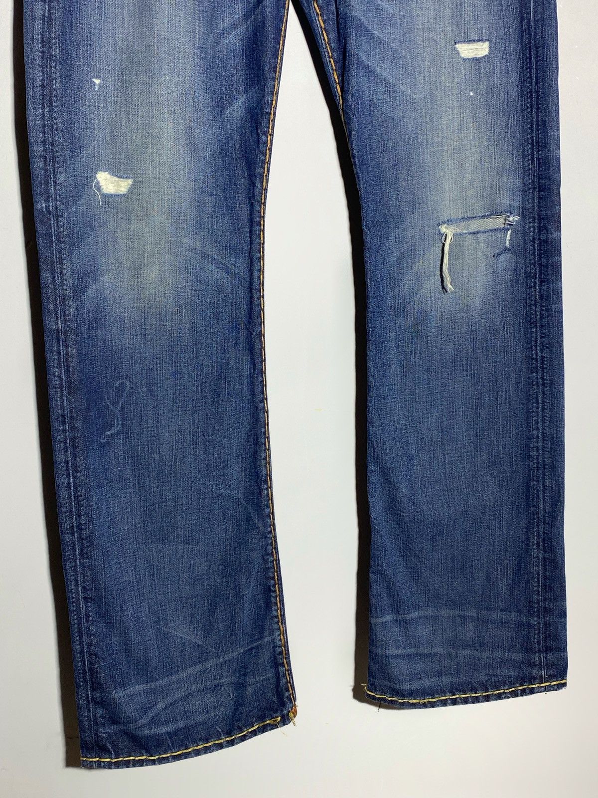 True Religion True Religion Ricky Jeans Made In USA Straight Stitched Y2K Size US 34 / EU 50 - 4 Thumbnail