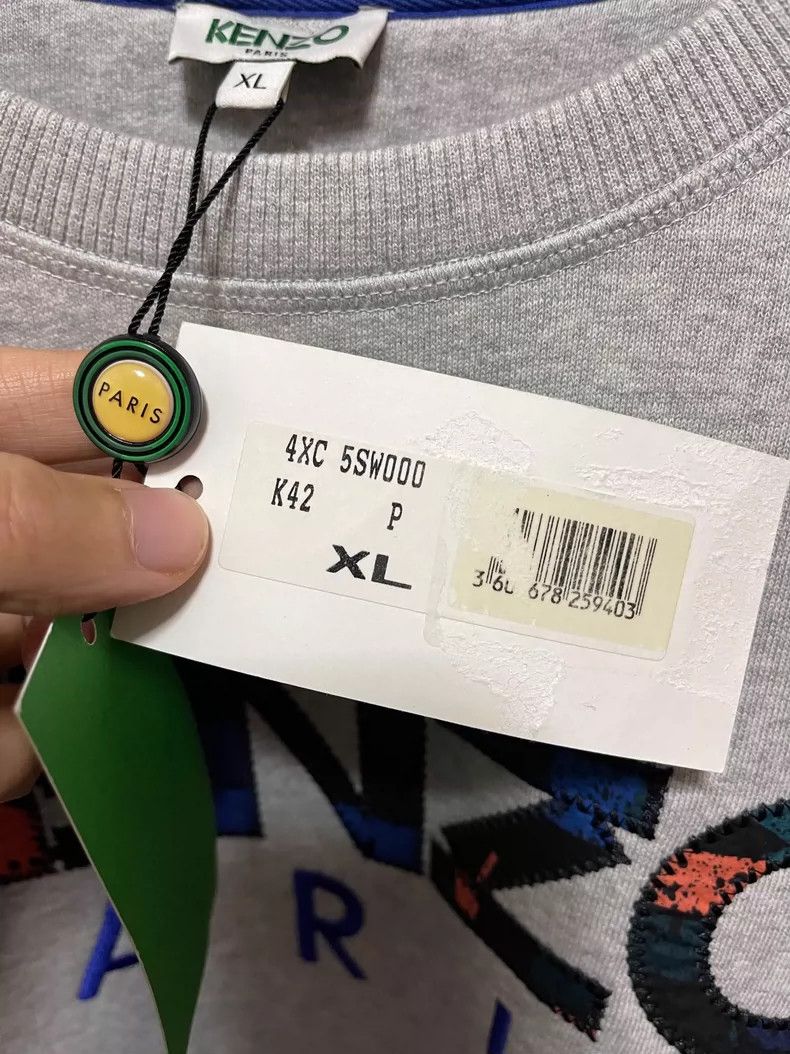 Kenzo KENZO Sweatshirt Size US XL / EU 56 / 4 - 9 Thumbnail