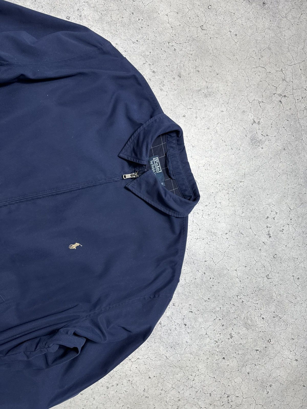 Polo Ralph Lauren Polo Ralph Lauren Vintage 90s Bomber Light Jacket Y2K Navy Size US XL / EU 56 / 4 - 5 Thumbnail