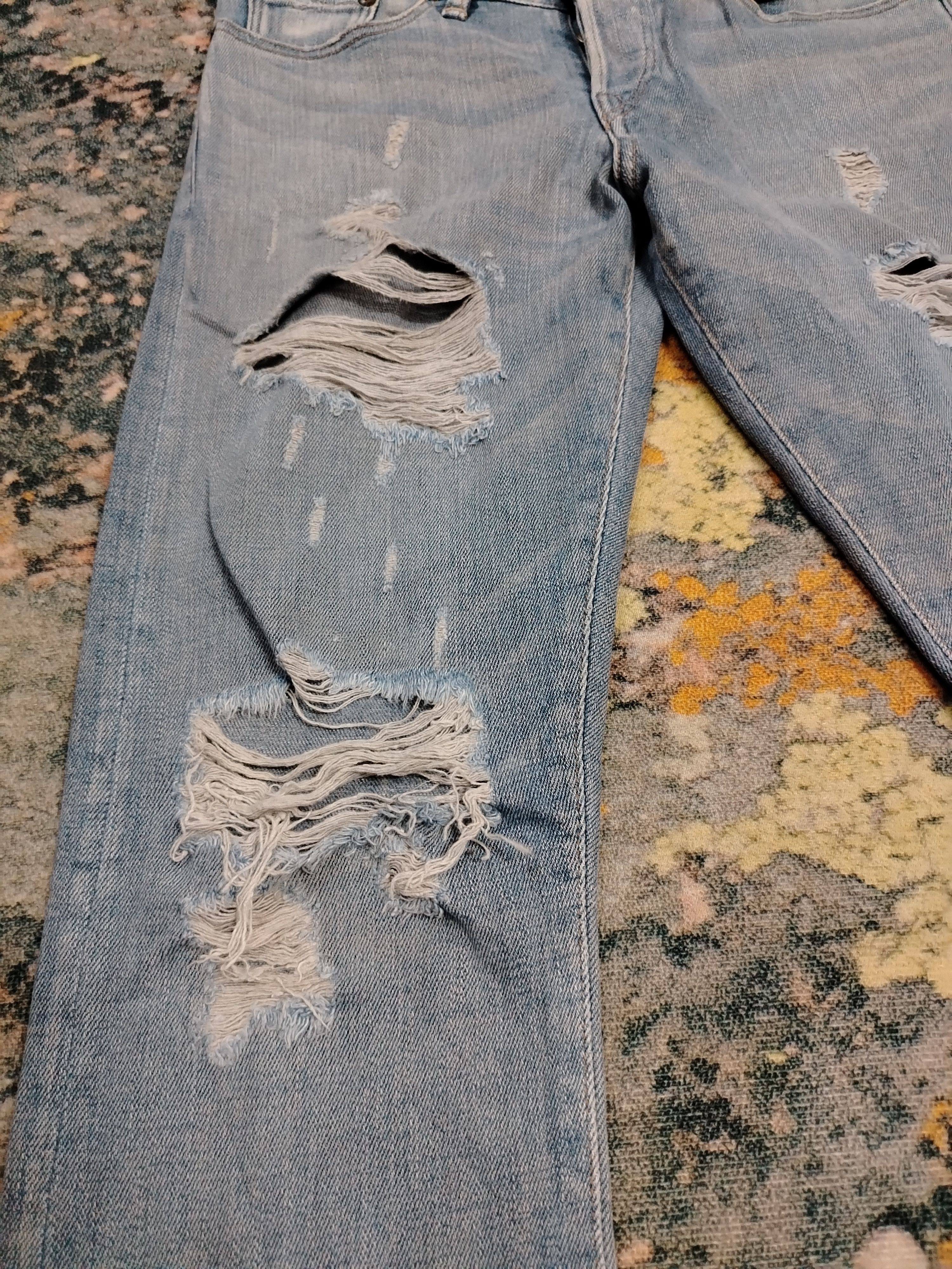 Ron Herman Ron Herman Denim Distressed jeans Size 27" / US 4 / IT 40 - 9 Thumbnail