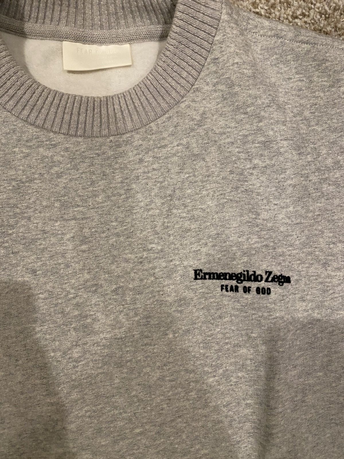 Ermenegildo Zegna × Fear of God Ermenegildo Zegna x Fear of God Collab Grey Sweater Size US S / EU 44-46 / 1 - 2 Thumbnail