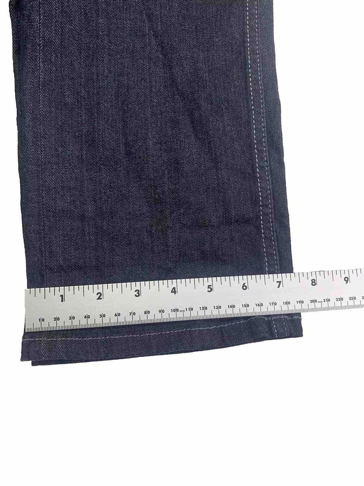 Perry Ellis Perry Ellis Jeans Men's W34 30L Blue Straight Sz Black Label Size US 34 / EU 50 - 9 Thumbnail