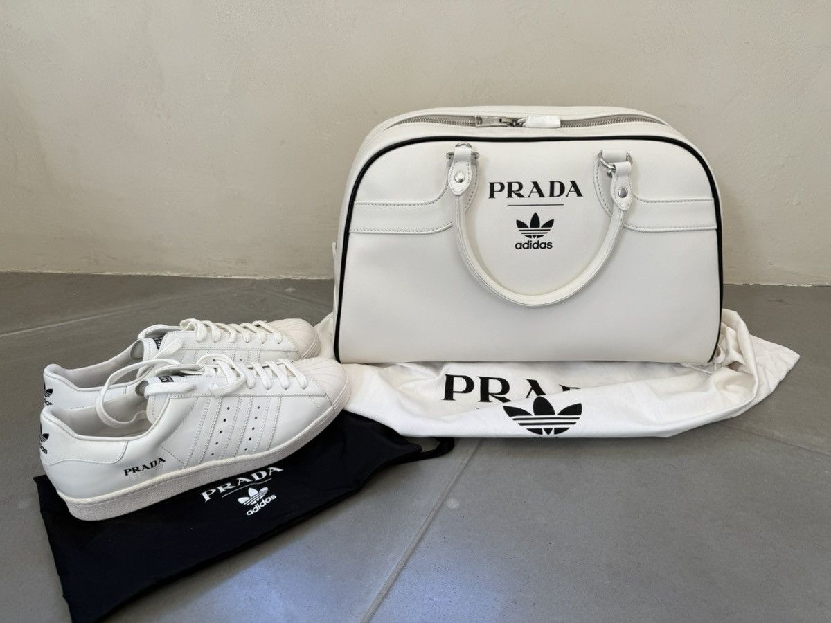 Prada Prada x Adidas Bowling Bag and Sneaker Superstar Size ONE SIZE - 1 Thumbnail