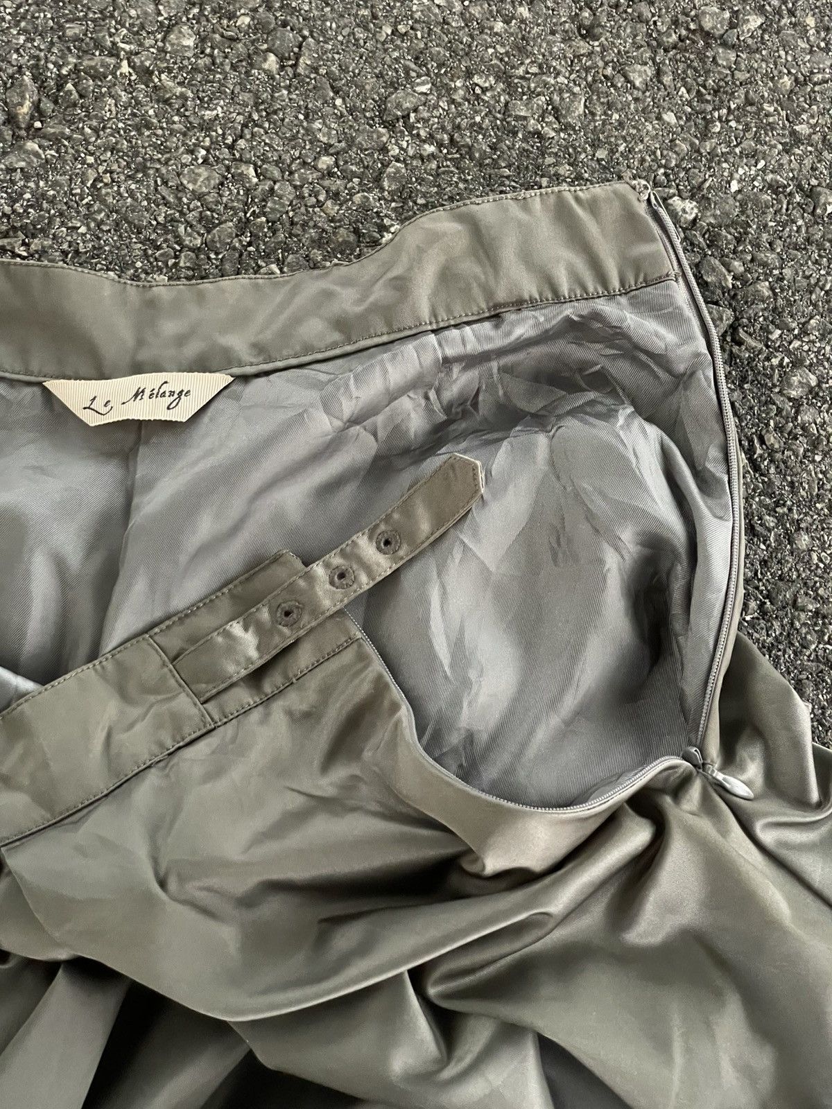 Yohji Yamamoto Nylon Cropped Wide Pant Yohji Style Size 28" / US 6 / IT 42 - 5 Thumbnail