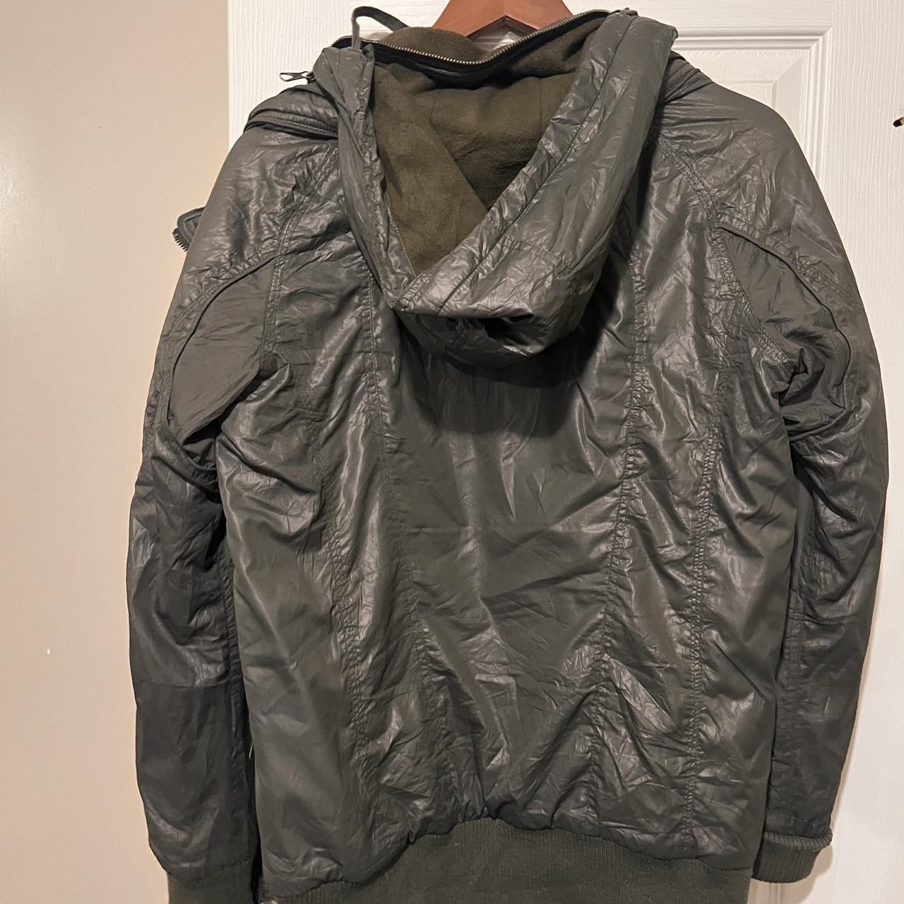 GOA G.O.A green vintage military bono bomber jacket hidden hood Size US M / EU 48-50 / 2 - 3 Thumbnail