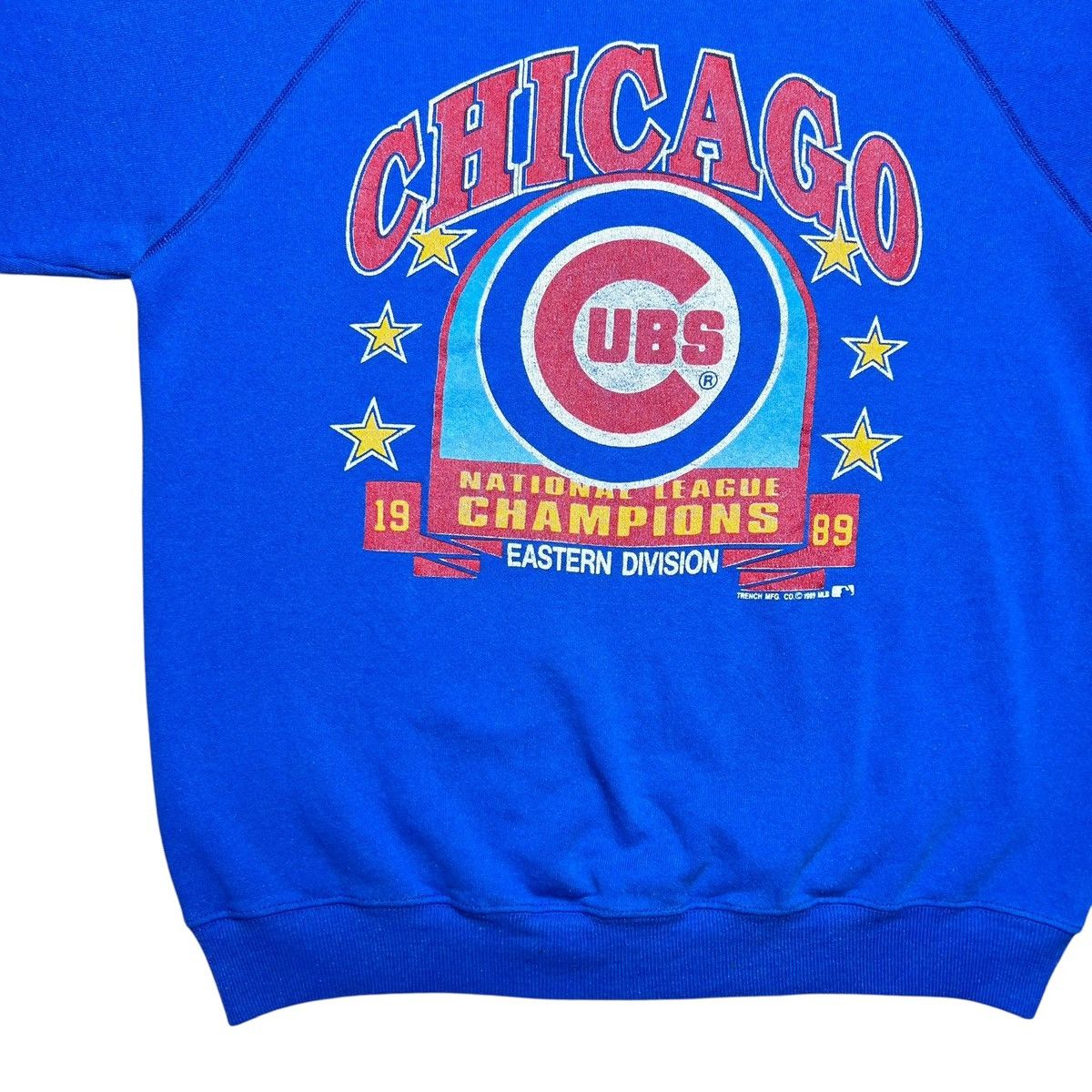 MLB 1989 MLB Chicago Cubs Eastern Division Champions Sweatshirt Size US L / EU 52-54 / 3 - 8 Thumbnail