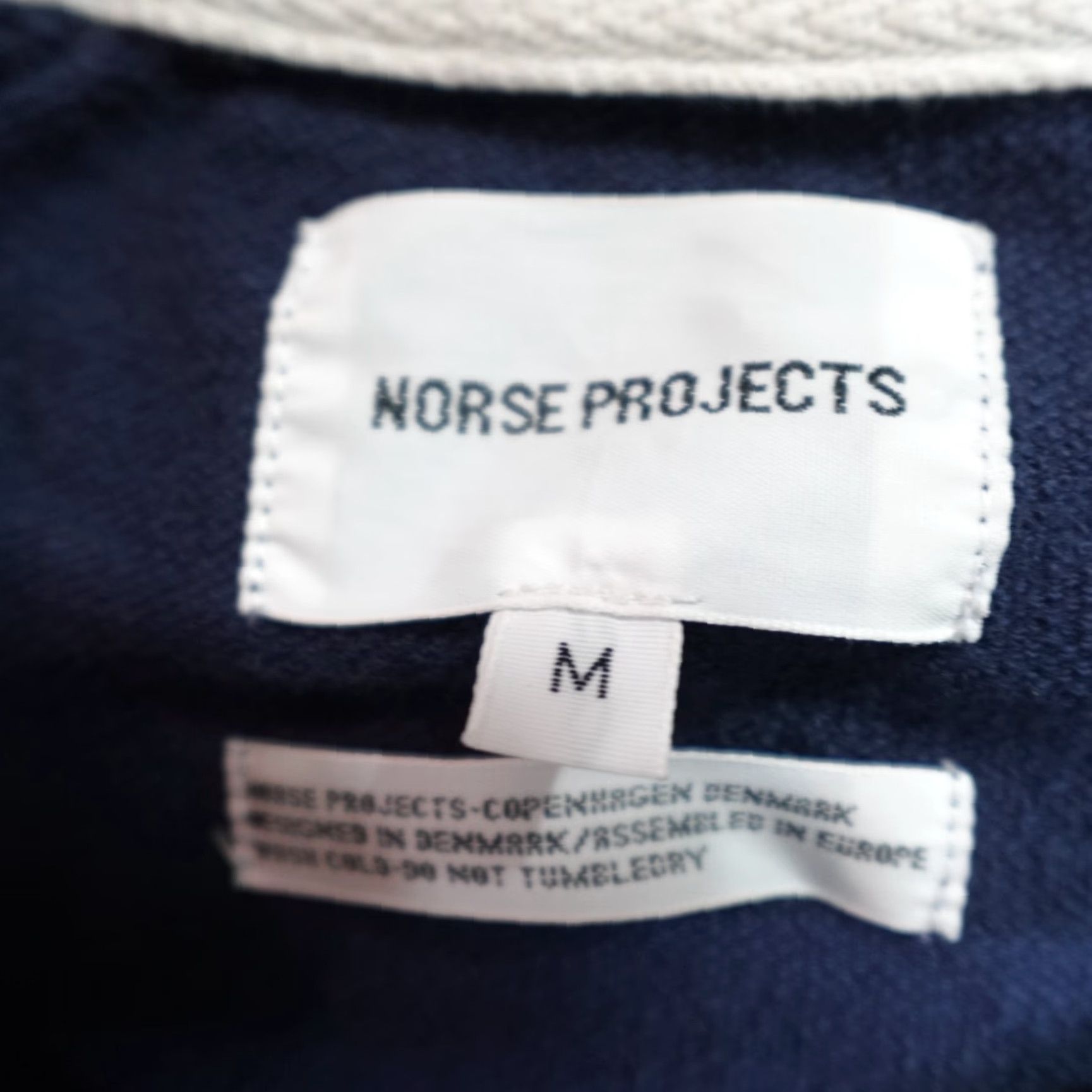 Norse Projects Norse Projects Sweater Medium Blue Raglan Vorm Mercerized Sweatshirt Crew Neck Knit Pullover Mens Vintage Schematic: Solid Size US M / EU 48-50 / 2 - 3 Thumbnail