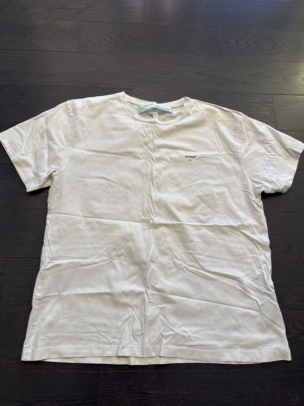 Off-White Off-White Oil Painting White t shirt Size US S / EU 44-46 / 1 - 2 Thumbnail