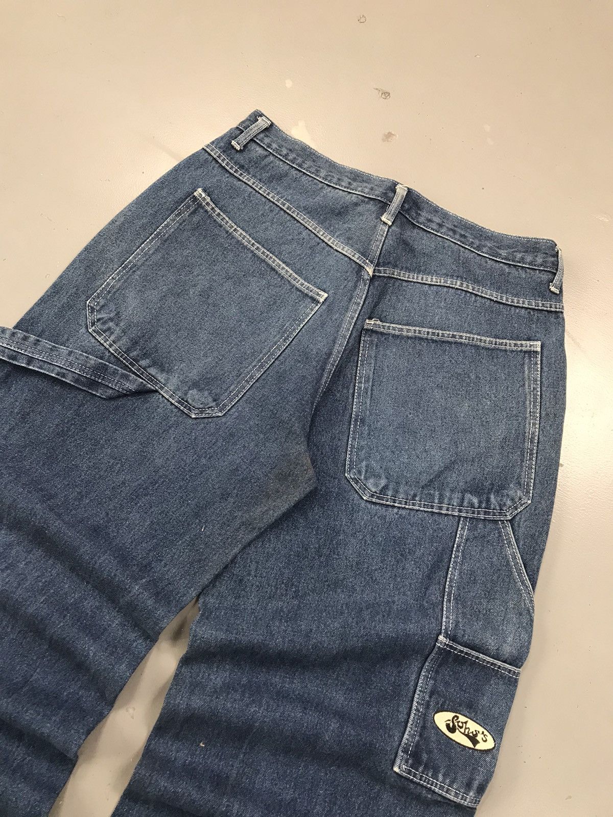 JNCO × Southpole × Vintage Vintage soho’s spell out baggy fit denim Size US 34 / EU 50 - 7 Thumbnail