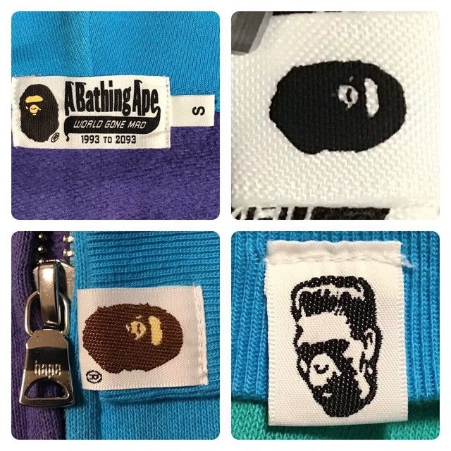 Bape BAPE Crazy color shark full zip hoodie a bathing ape Size US S / EU 44-46 / 1 - 7 Thumbnail
