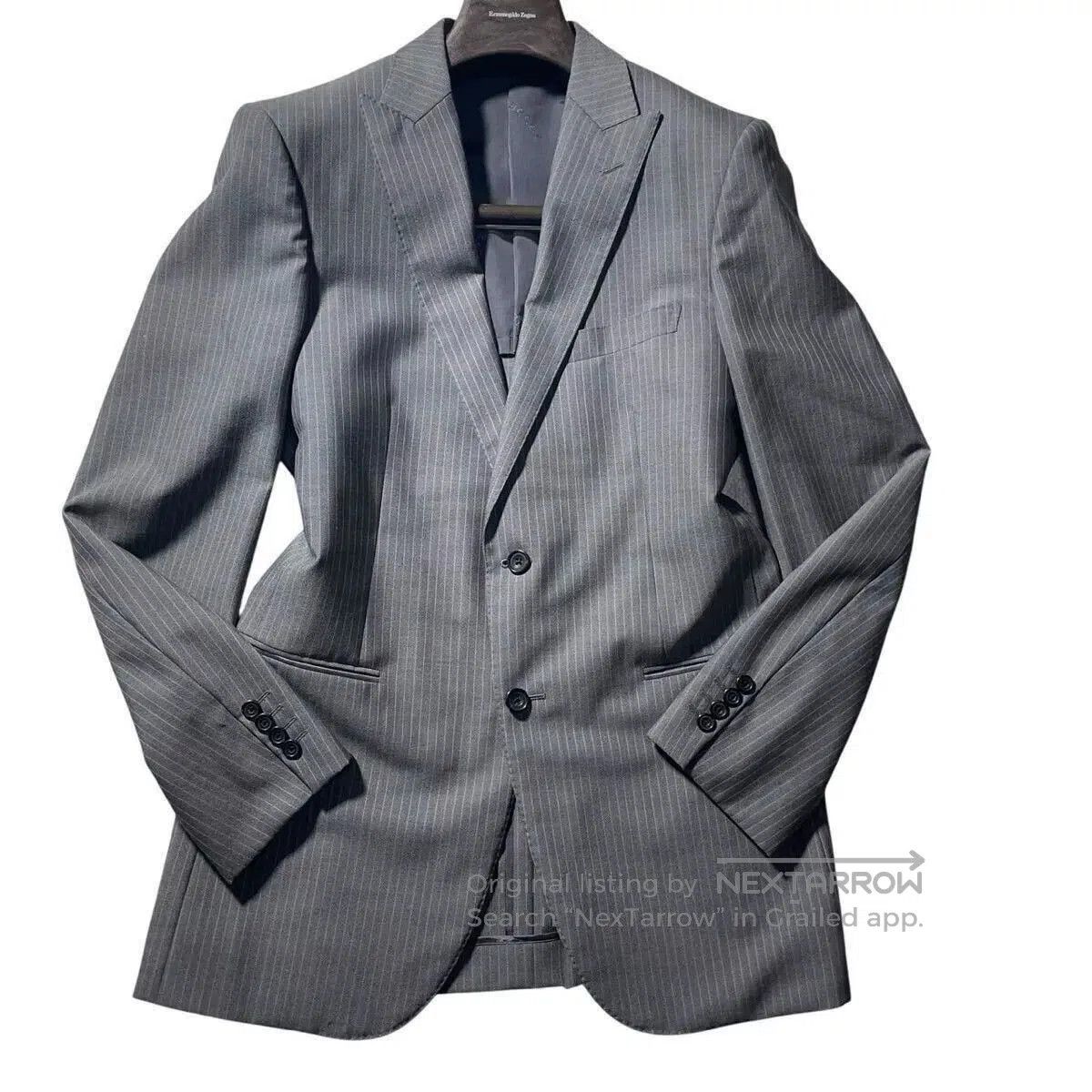 Burberry Burberry London Men's Wool Suit. Size US M / EU 48-50 / 2 - 2 Thumbnail