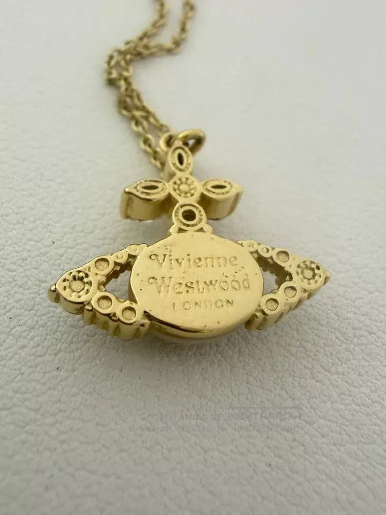 Vivienne Westwood Vivienne Westwood Saturn Necklace Size ONE SIZE - 4 Thumbnail