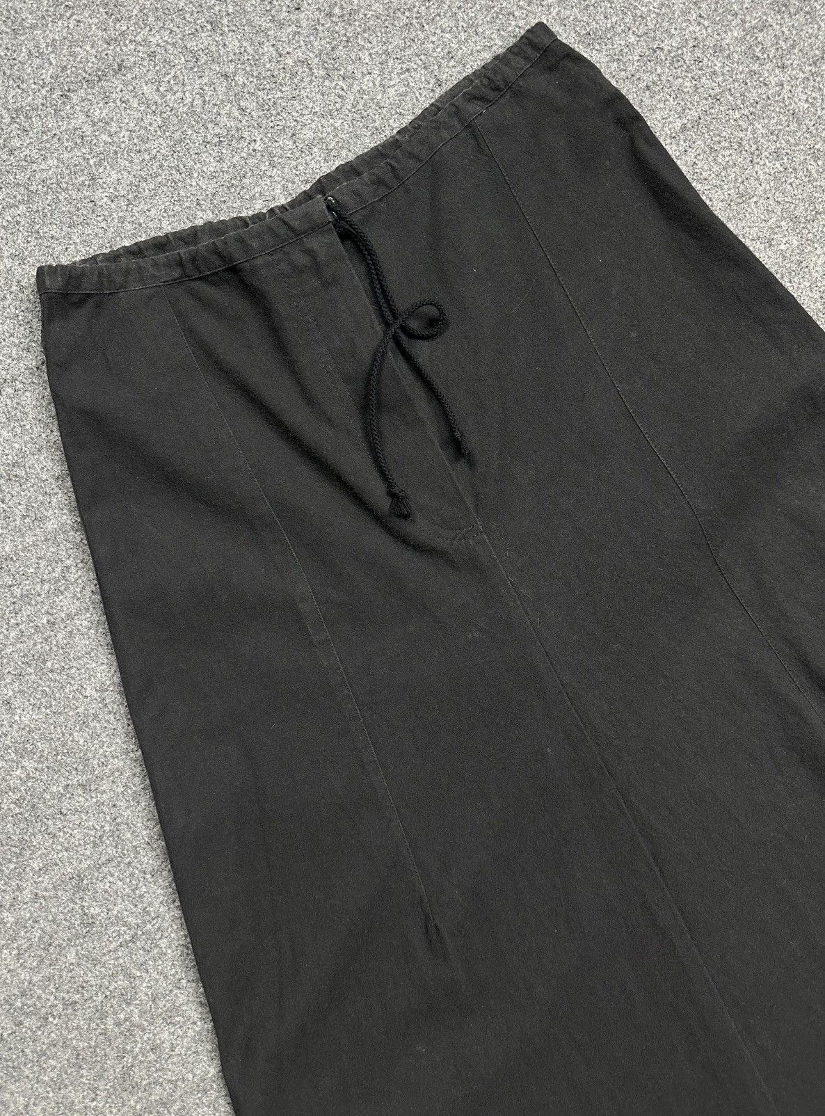 Ann Demeulemeester Ann Demeulemeester - 90’s Archived Front Zip Drawstring Maxi Size 28" / US 6 / IT 42 - 2 Thumbnail
