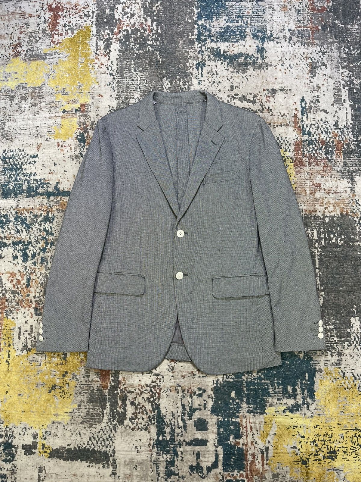 Takeo Kikuchi Takeo Kikuchi Single Breasted Blazer Size US S / EU 44-46 / 1 - 1 Thumbnail
