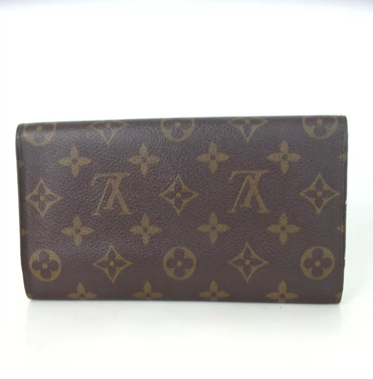 Authentic Louis Vuitton Monogram Portefeuille Sarah M61734
