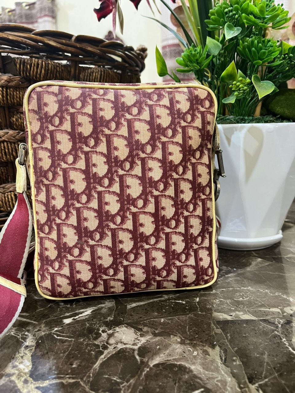 Dior Authentic Vintage CHRISTIAN DIOR Trotter Canvas Shoulder bag Size ONE SIZE - 8 Thumbnail