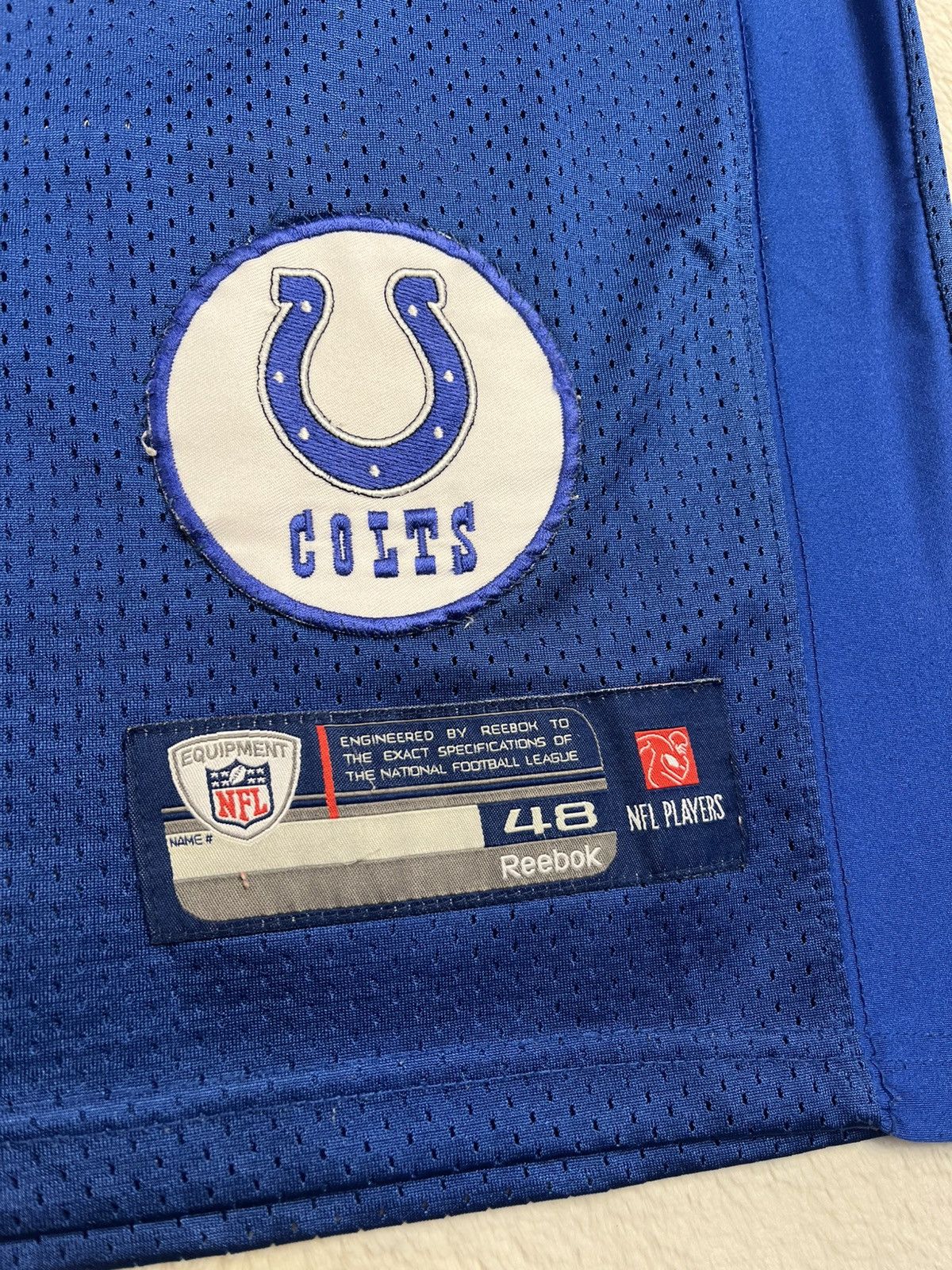 Reebok Reebok NFL Indianapolis Colts Andrew Luck Captain Jersey Size US XL / EU 56 / 4 - 3 Thumbnail