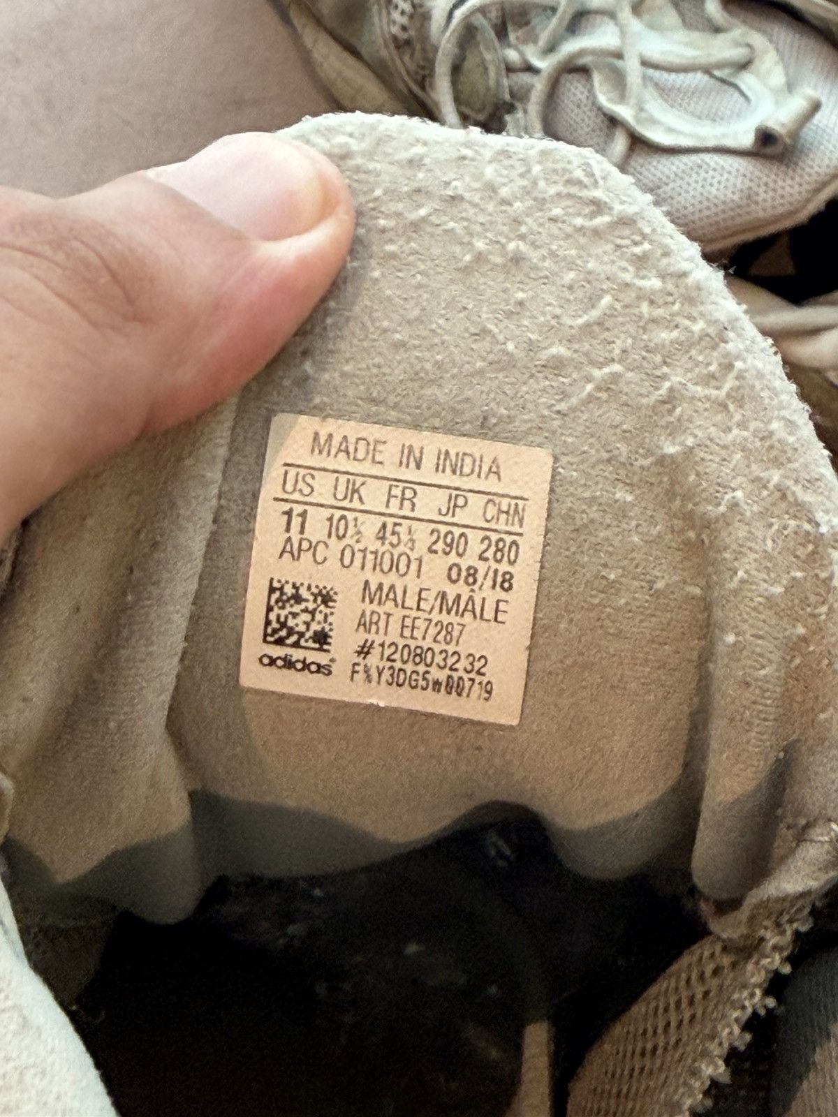 Yeezy Adidas Yeezy 500 Blush Size US 11 / EU 44 - 13 Thumbnail