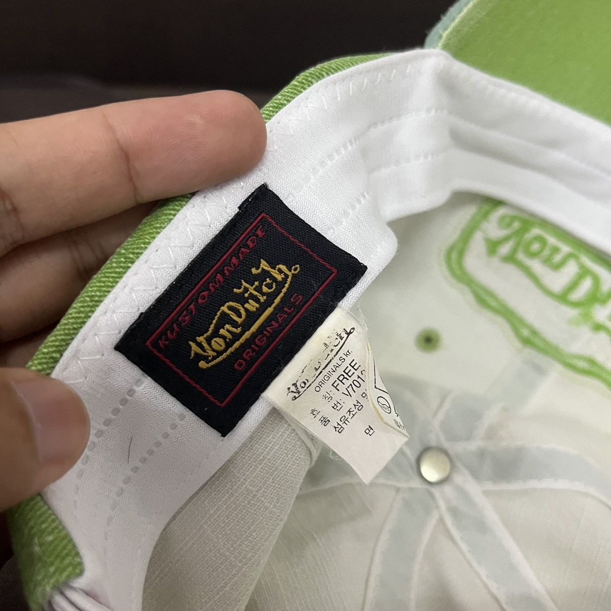 Von Dutch Vintage Von Dutch 32 Hat Von Dutch Cap / sq Size ONE SIZE - 9 Thumbnail