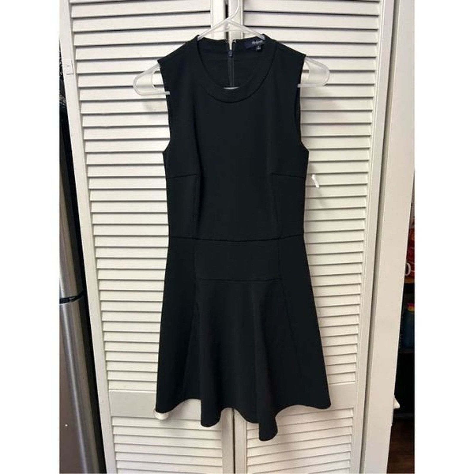 Madewell MADEWELL Anywhere Fit & Flare Black Dress, Sz 0, MSRP $148 Size XS / US 0-2 / IT 36-38 - 5 Thumbnail