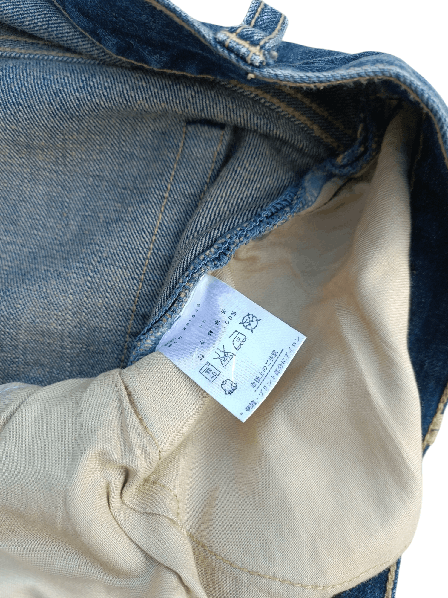 Japanese Brand 🔥DOPE🔥Karakuri Distressed Koi Fish Embroidery Jeans Size US 36 / EU 52 - 4 Thumbnail