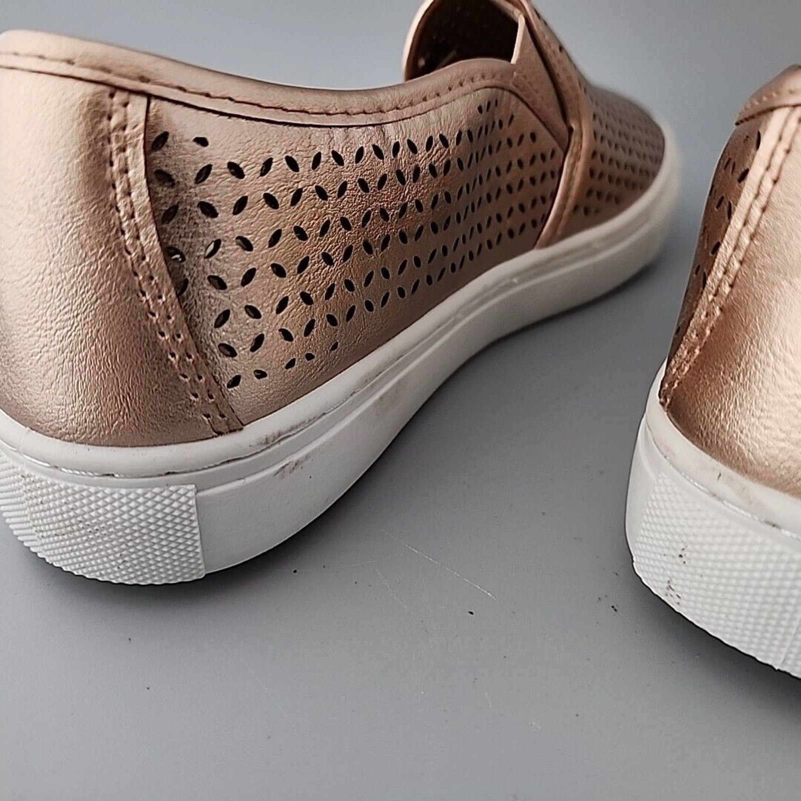 Other MIA Women Edith Slip-On Perforated Sneakers - Rose Gold 10M Size US 10 / IT 40 - 5 Thumbnail