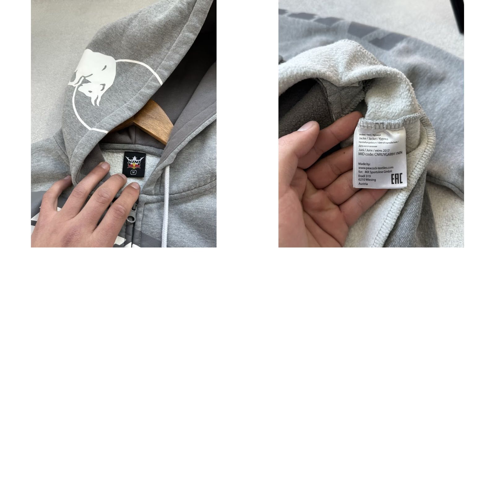 Vintage RED BULL KTM ZIP HOODIE GRAY MOTORRAD Y2K STREETWEAR JACKET HOODED Hoodie Mens L Gray Racing KTM Red Bull Jacket Sports Motorcycle Zip Hooded Size US L / EU 52-54 / 3 - 8 Thumbnail