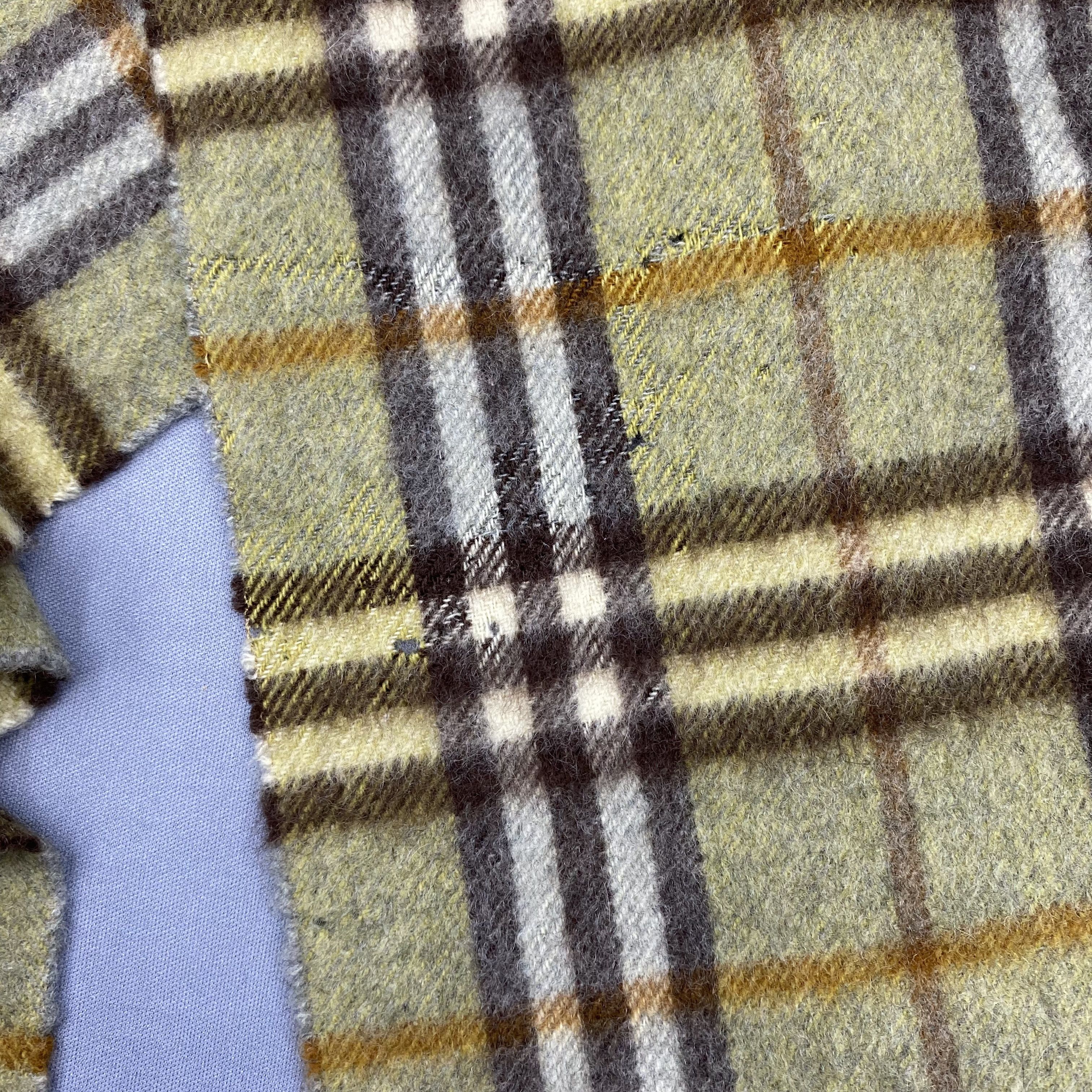Burberry Vintage Burberry Scarf Muffler Wool Cashmere Winter Scarves Size ONE SIZE - 6 Thumbnail