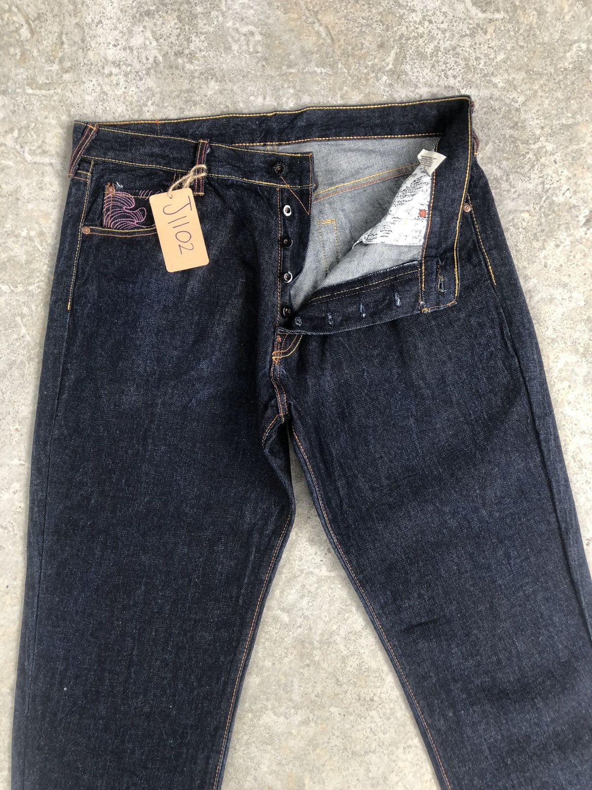 RMC Jeans Red Monkey Company Embroidered Naked Size US 36 / EU 52 - 8 Thumbnail