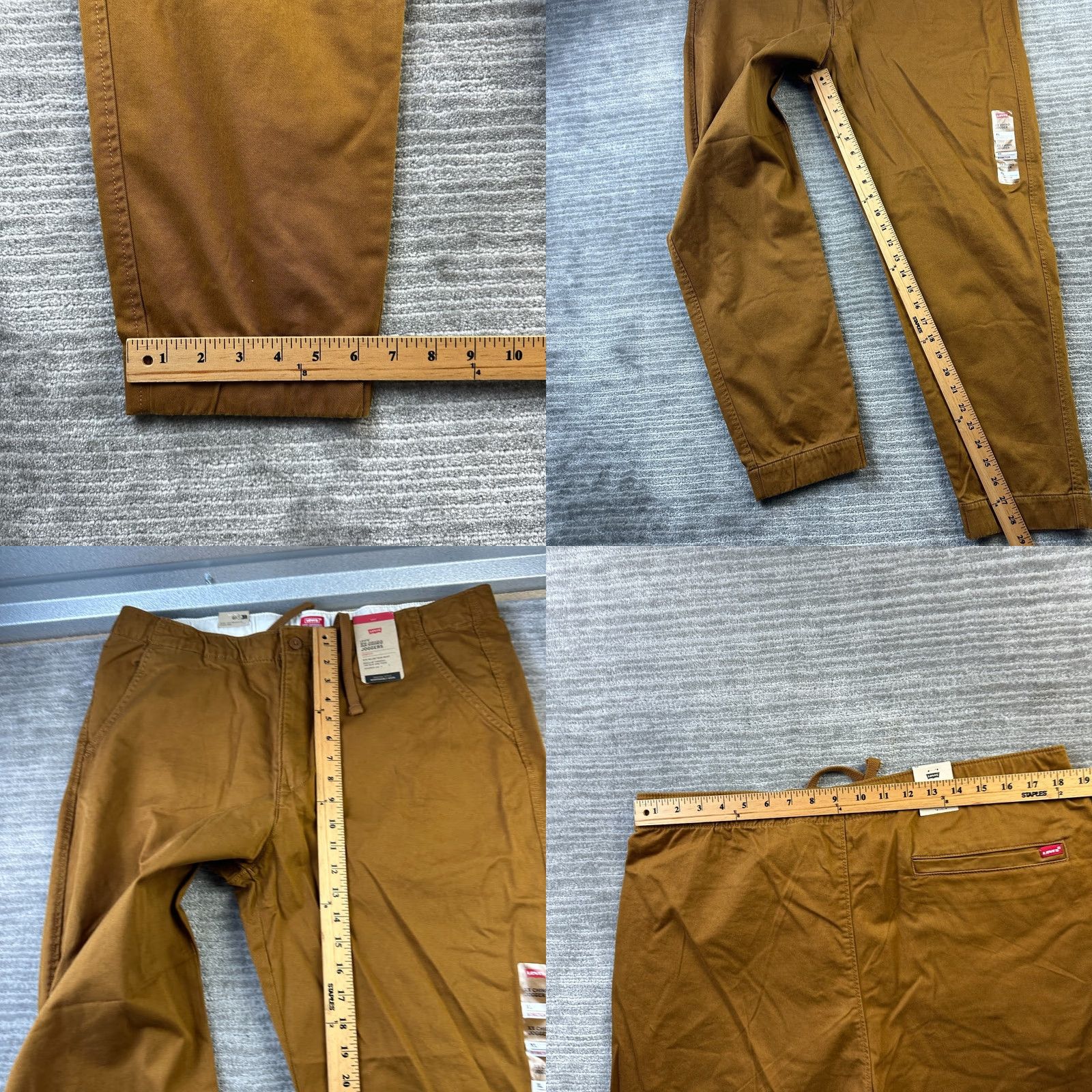 Levi's VINTAGE? No. Levi's Pants Regular Chino Pants XL Brown Men 5-Pocket Flat Front Zip Button Twill Casual Comfortable Shoes? Size US 36 / EU 52 - 8 Thumbnail