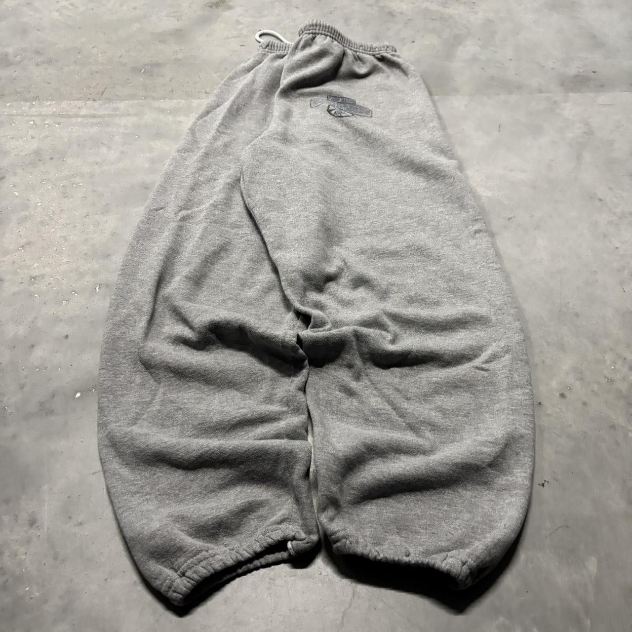 Japanese Brand × Vintage Crazy Vintage Y2K/2000s Grey Skater Essential Sweatpants! Size US 30 / EU 46 - 3 Thumbnail