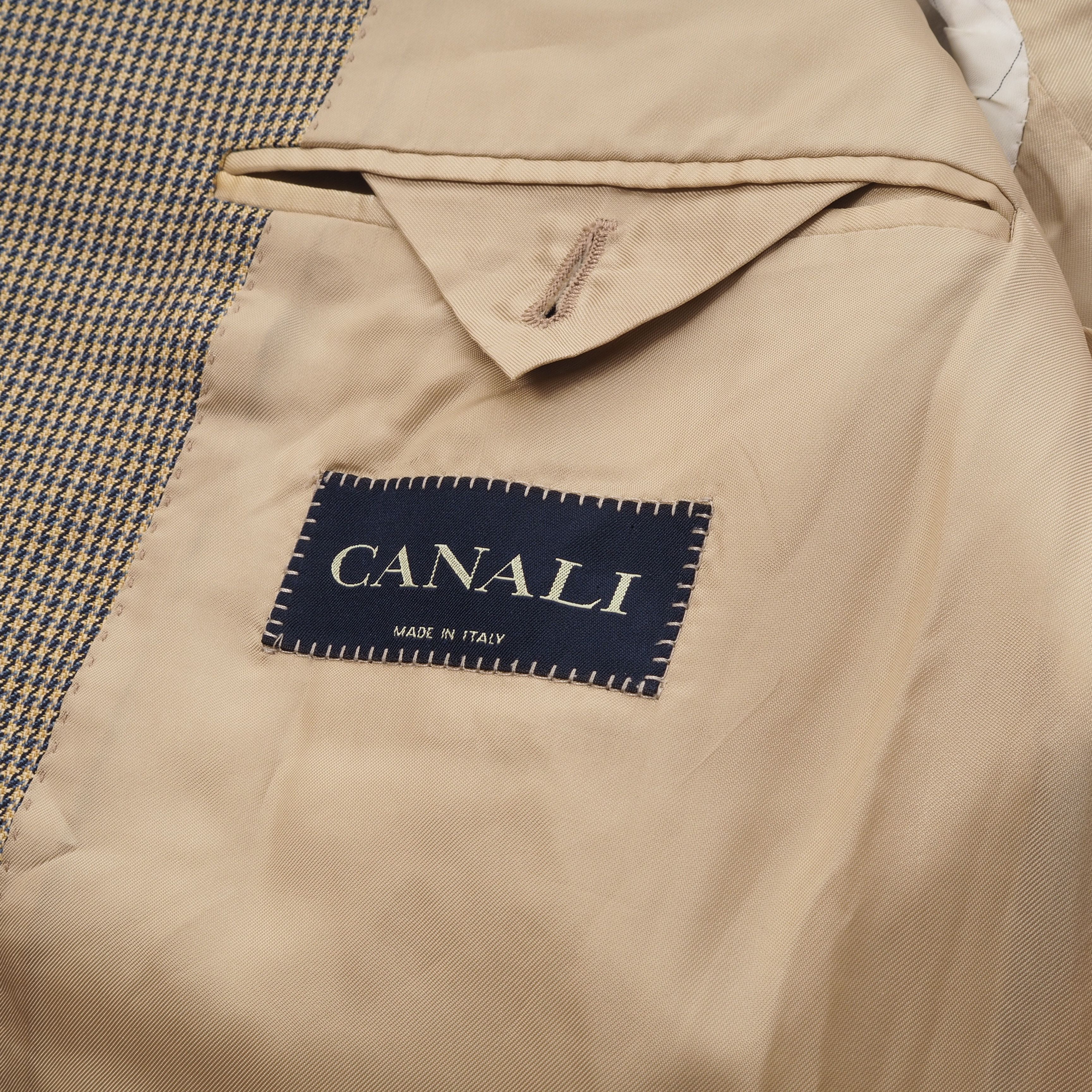 Canali Canali Silk Wool Three Button Sport Coat Blazer Jacket Size 44R - 4 Thumbnail