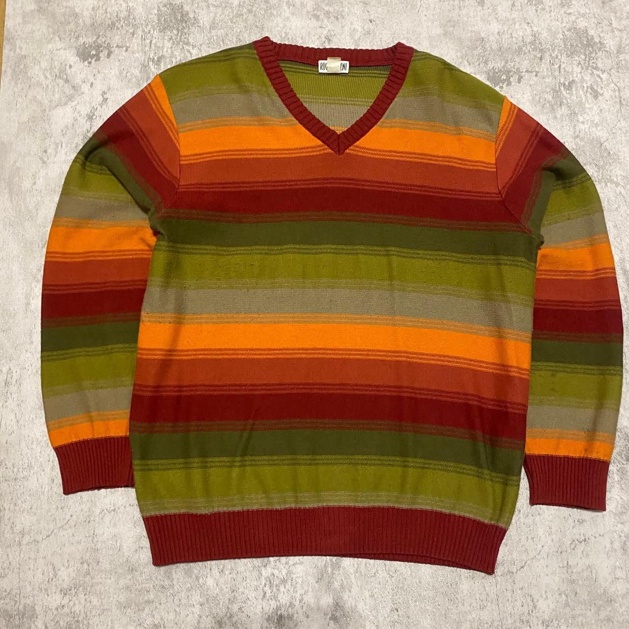 Other Green and orange striped sweater sweater Velma Scooby doo Size US S / EU 44-46 / 1 - 1 Thumbnail