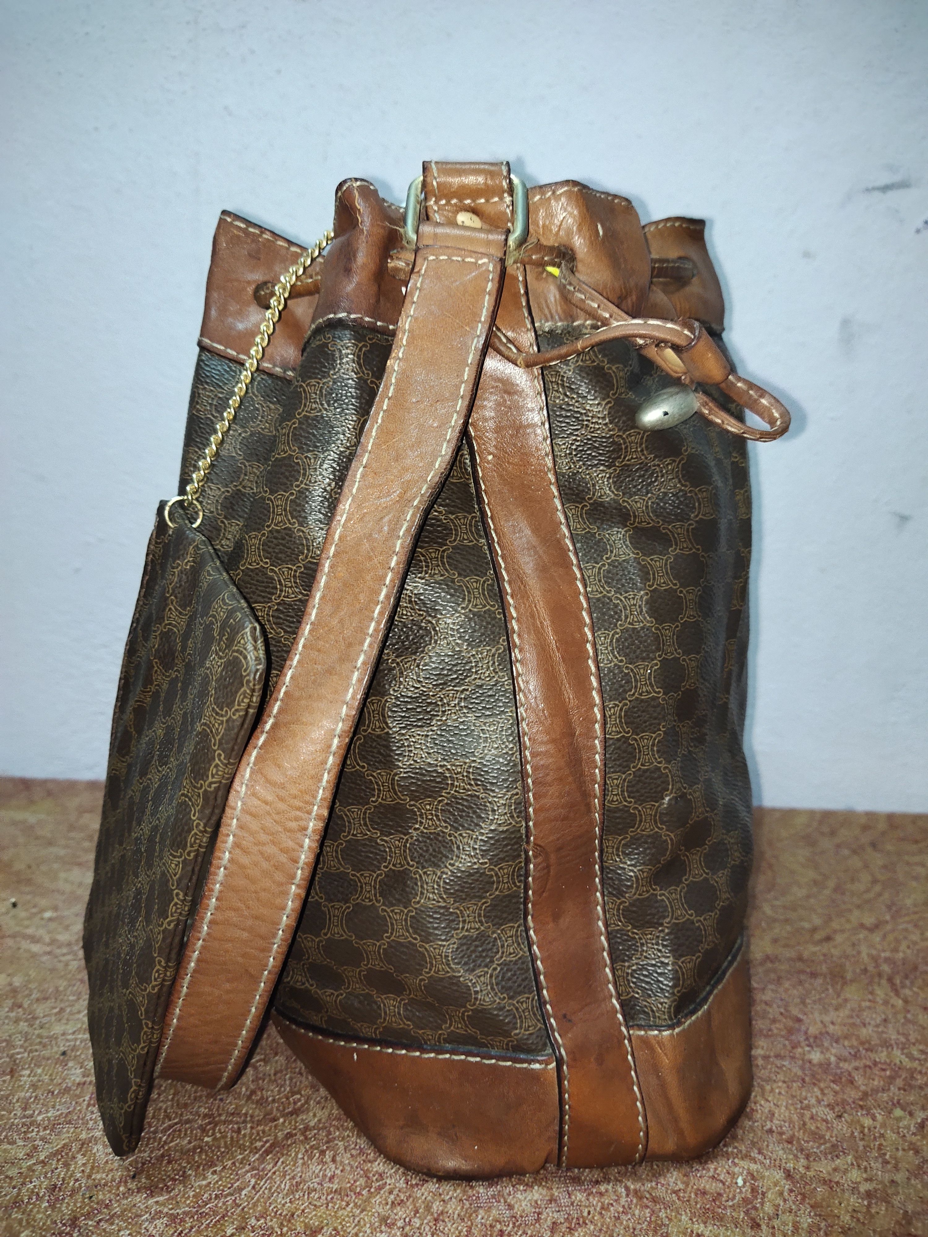 Celine Authentic Vintage CELINE Bucket Shoulder Bag Size ONE SIZE - 6 Thumbnail