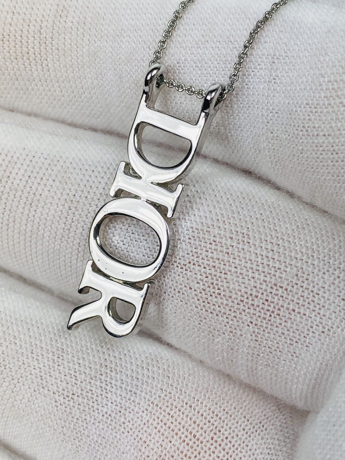 Dior Dior Logo Necklace Size ONE SIZE - 3 Thumbnail
