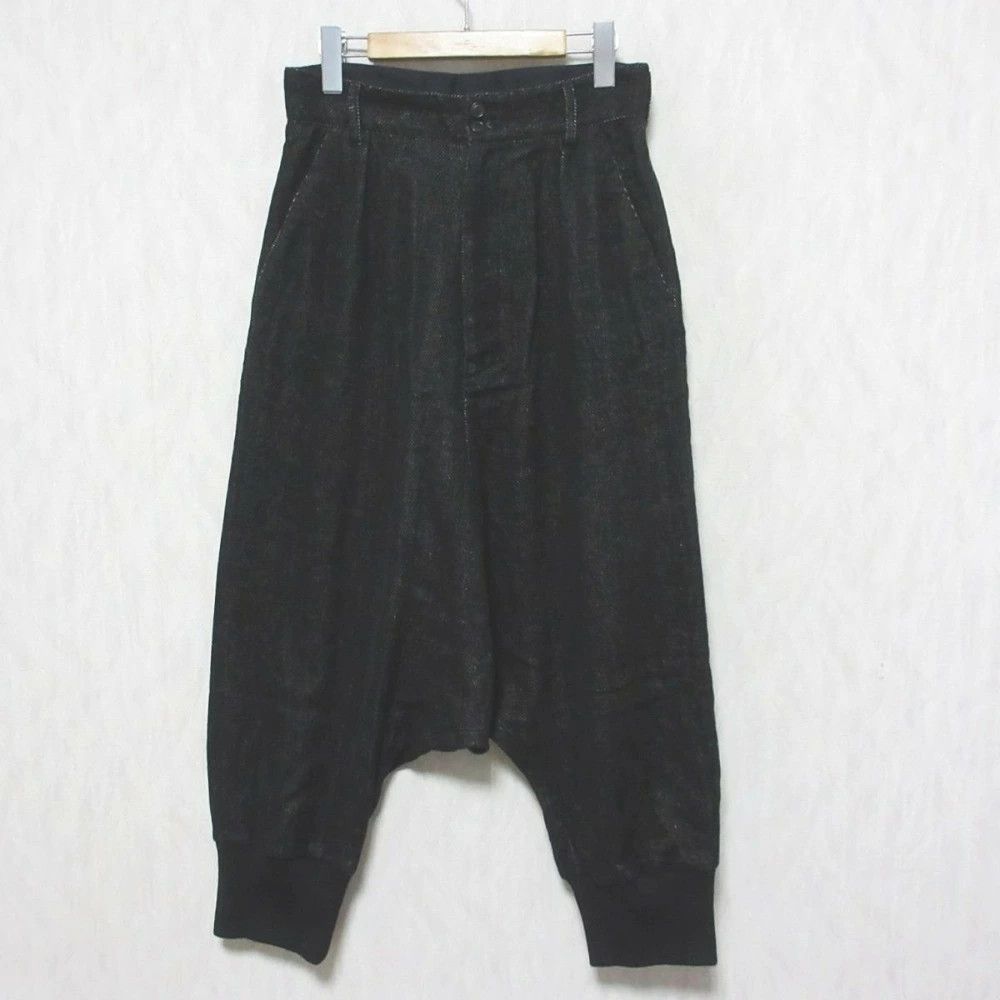 Yohji Yamamoto REGULATION Yohji Yamamoto 23AW Linen Blend/Sarouel Pants Size US 28 / EU 44 - 1 Thumbnail