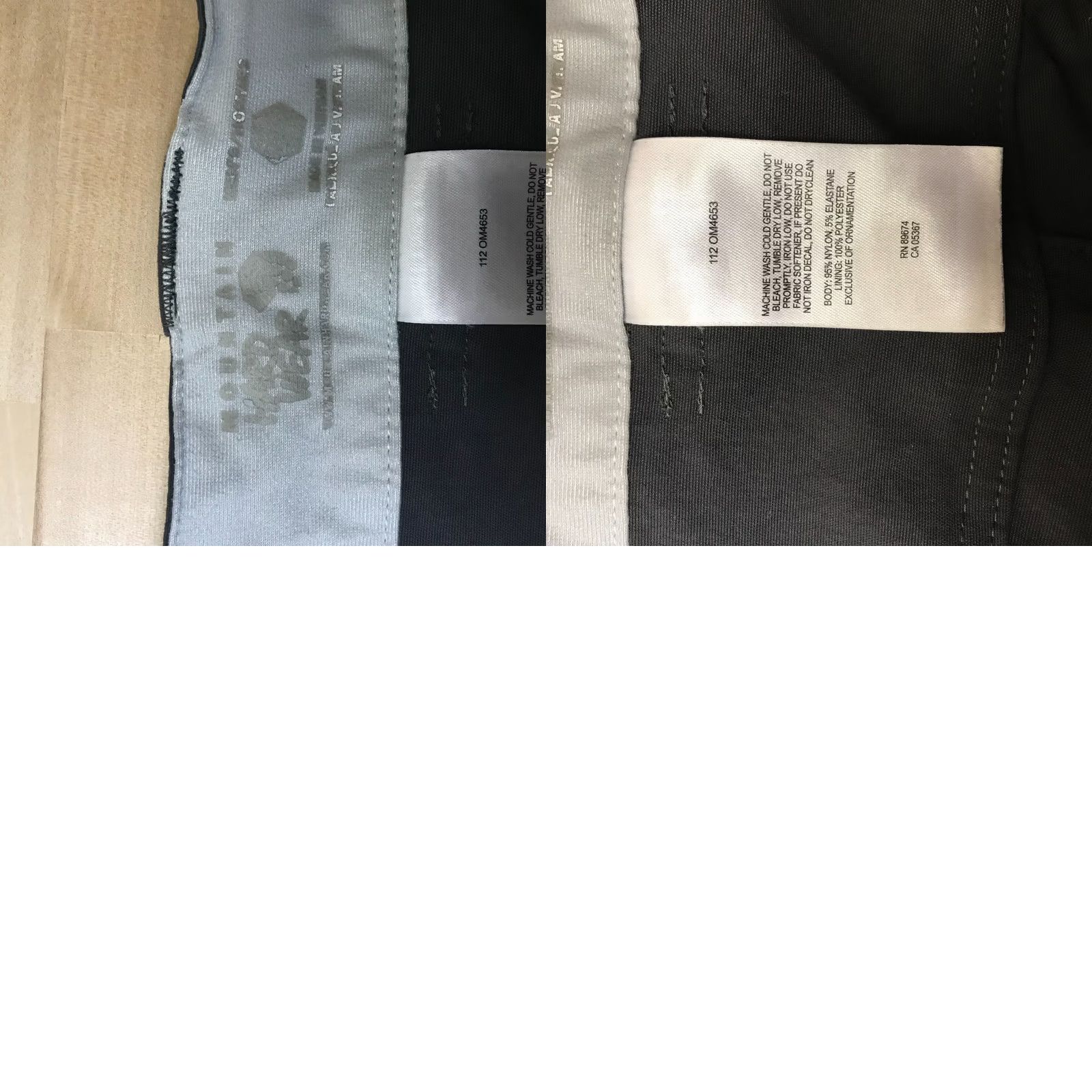 Mountain Hardwear Mountain Hardwear Mens 40 Gray Nylon Blend Painter Shorts Size US 40 / EU 56 - 8 Thumbnail