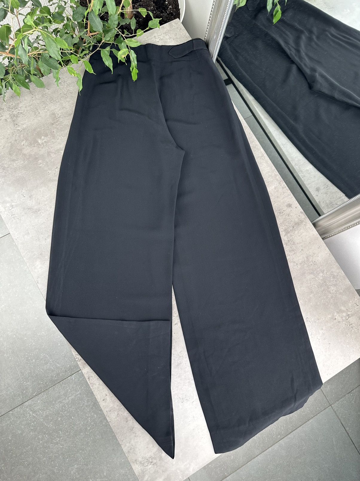 Designer Sonia Rykiel Wide Pants Size 30" / US 8 / IT 44 - 8 Thumbnail