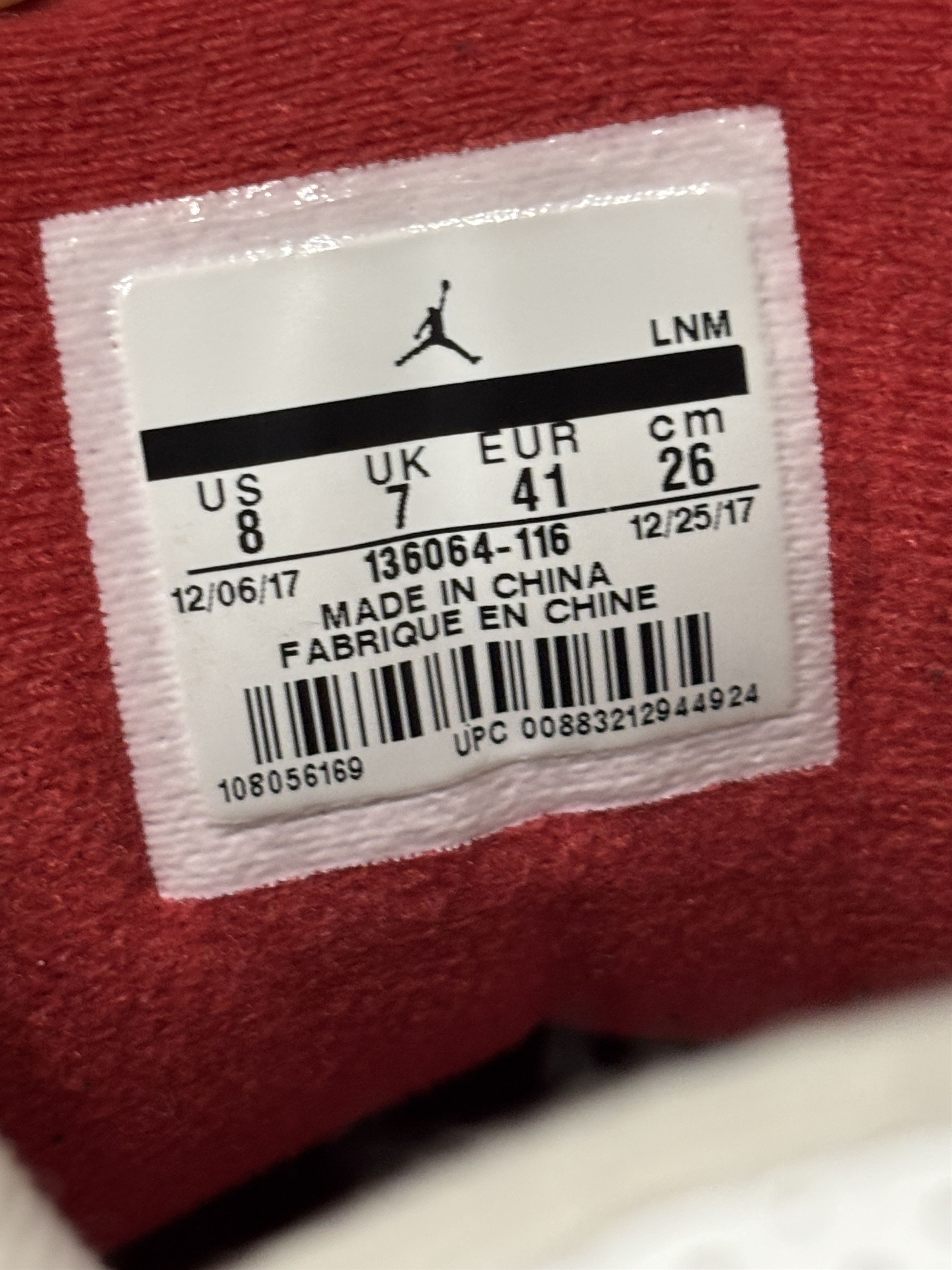 Jordan Brand × Nike Ultra Rare Katrina Air Jordan 3s AKA "Hall of Fames" Size US 8 / EU 41 - 5 Thumbnail