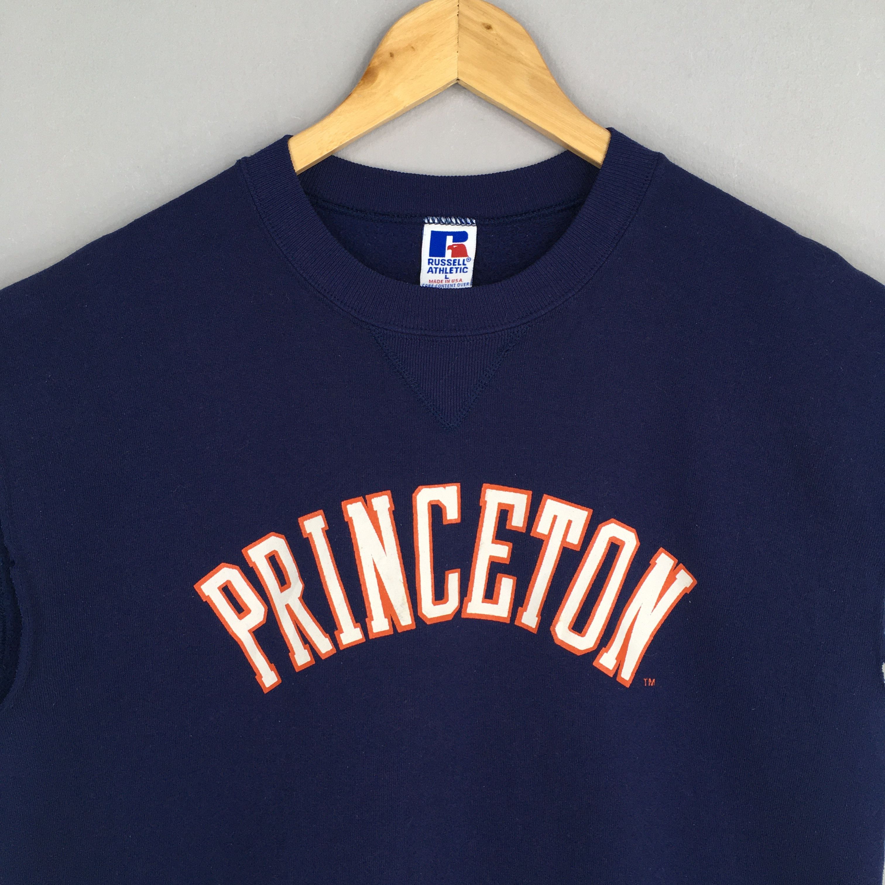 NCAA Vintage Princeton University Sweatshirt Large Size US L / EU 52-54 / 3 - 2 Thumbnail