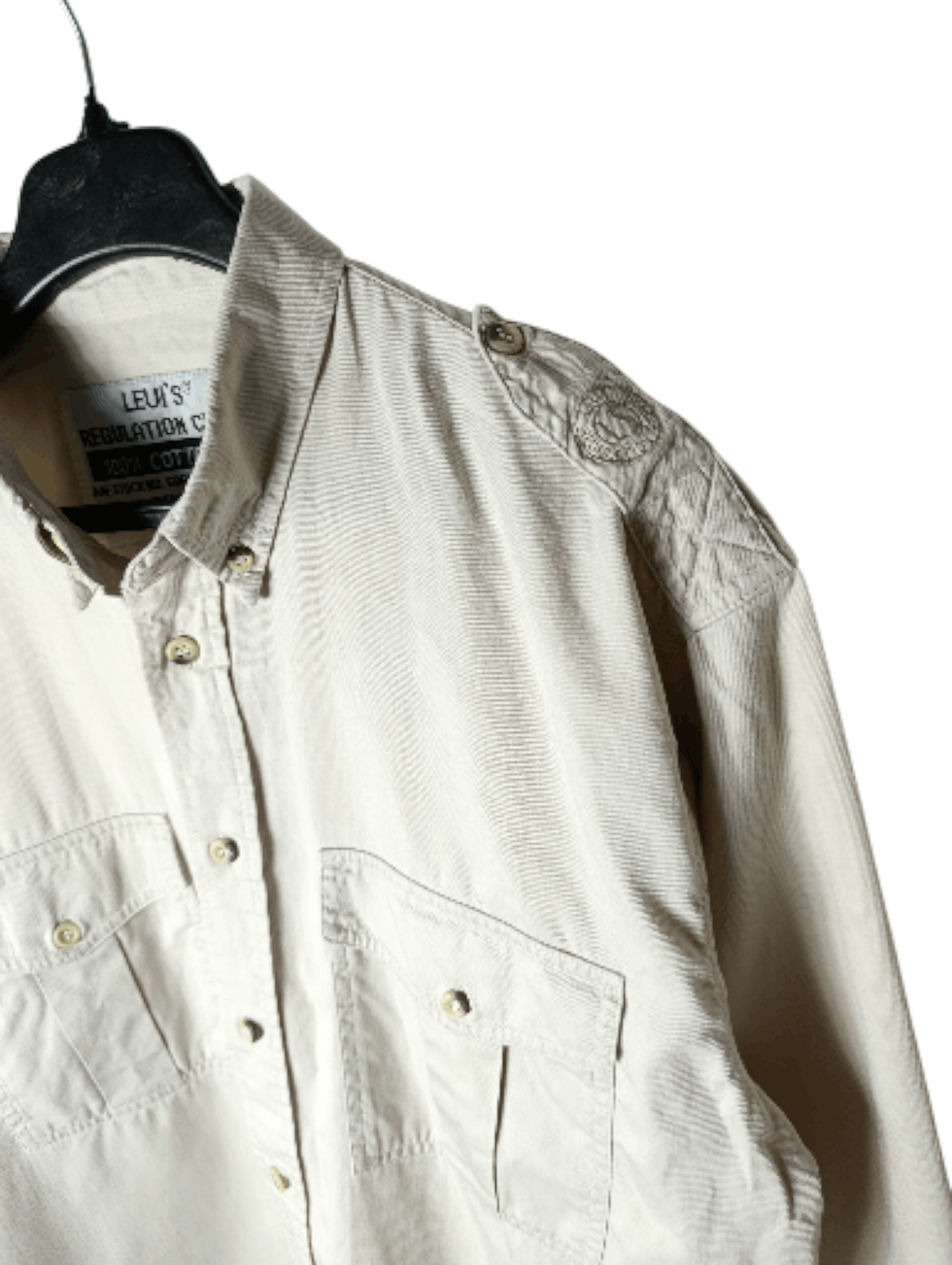 Levi's Vintage Clothing Levis Chinos Military Vintage Shirt Size US M / EU 48-50 / 2 - 2 Thumbnail