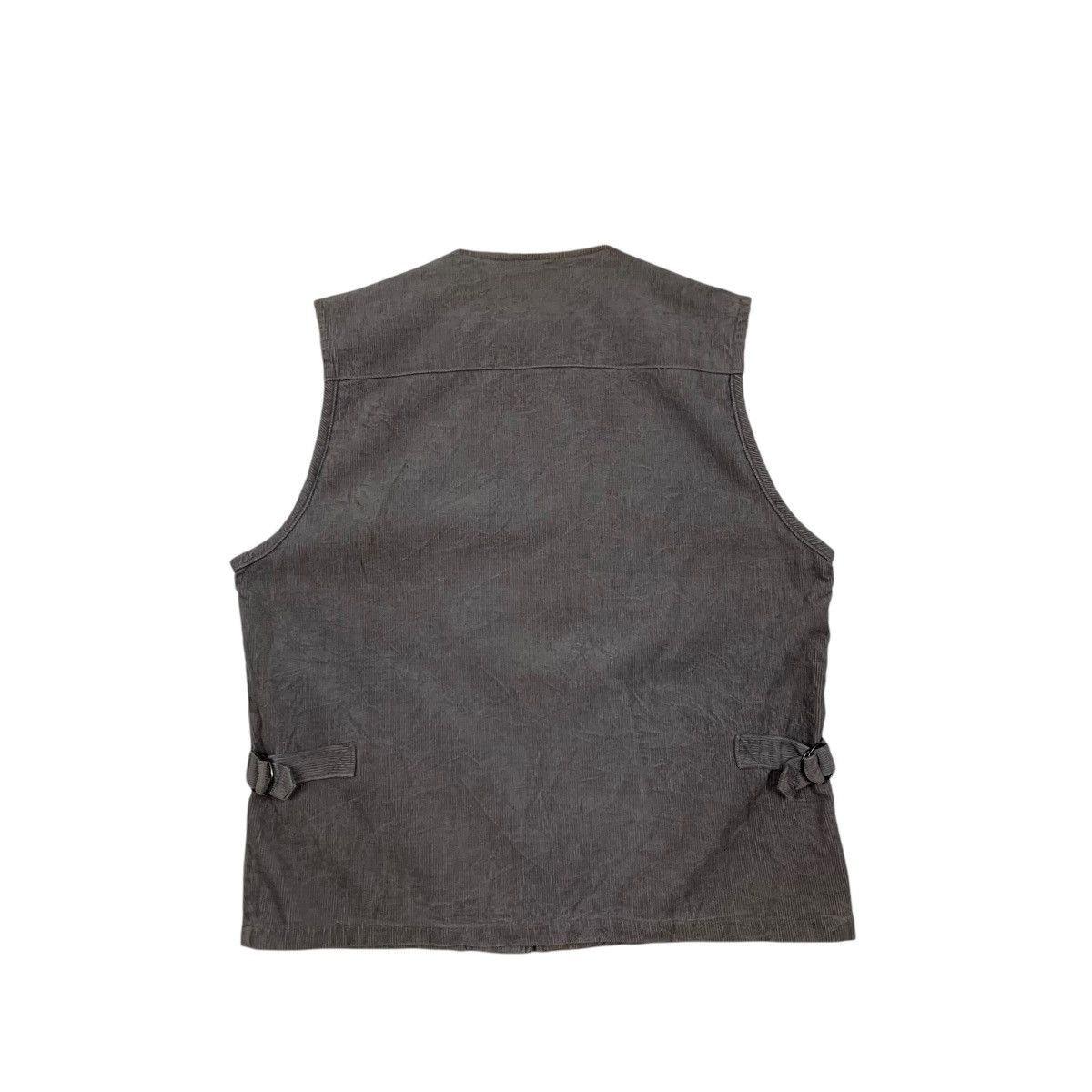Big John Vintage 90's BIG JOHN Worker Corduroy Vest #2495-C112 Size US L / EU 52-54 / 3 - 6 Thumbnail